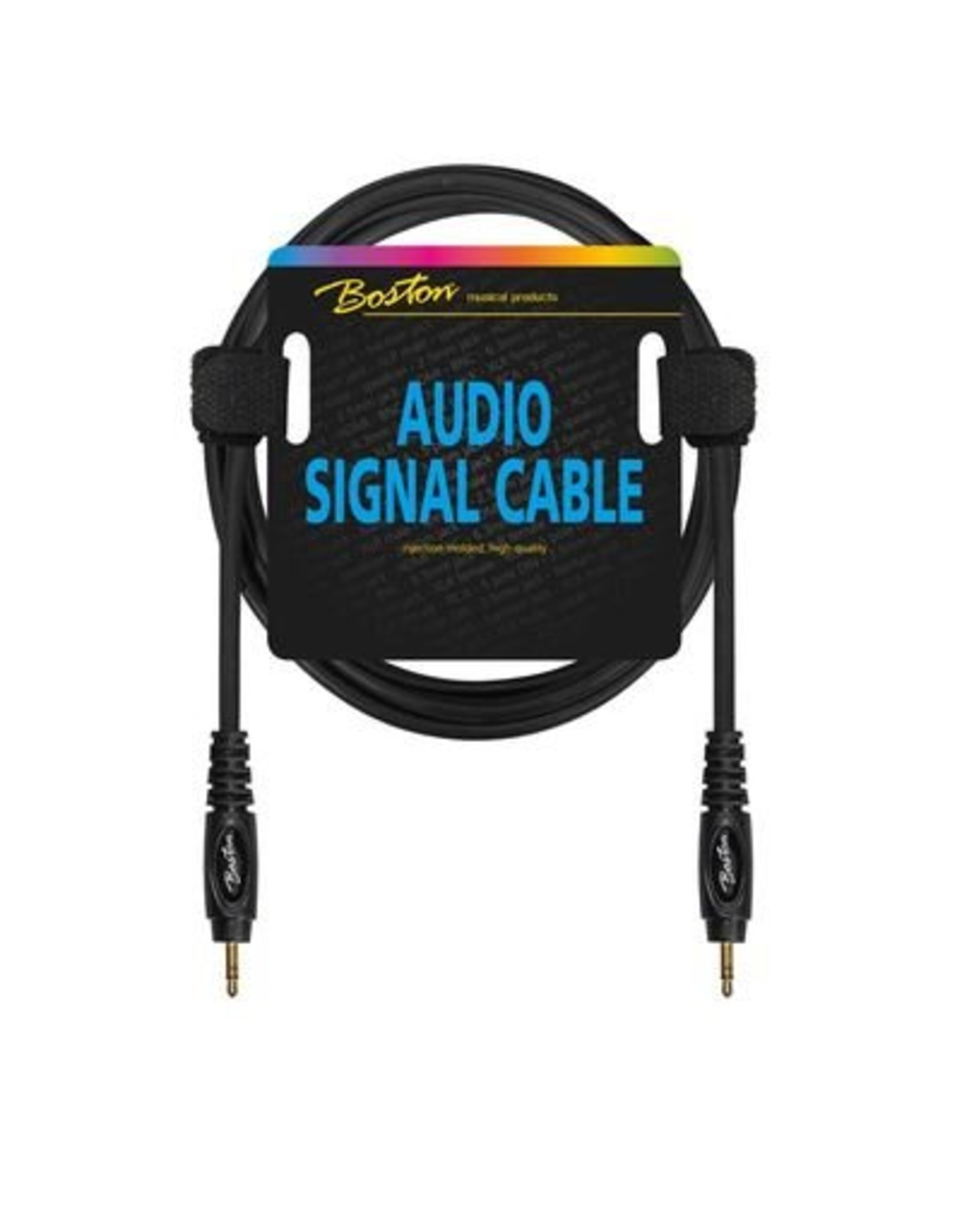 Boston  Audio-Signalkabel, 3,5 mm Mini-Stereo-Miniklinke auf Stereo, 3,00 Meter