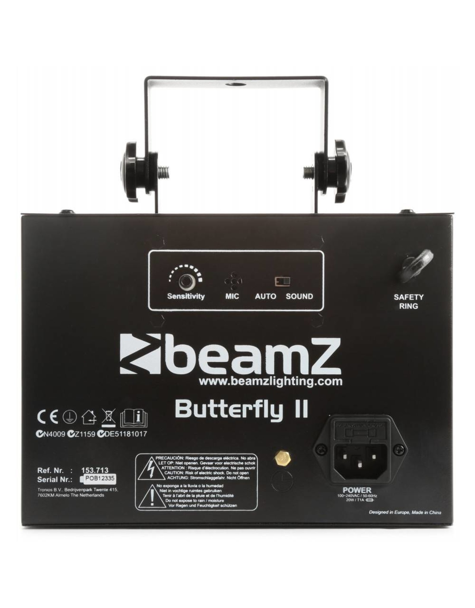 Beamz  Butterfly II LED mini derby 153 713