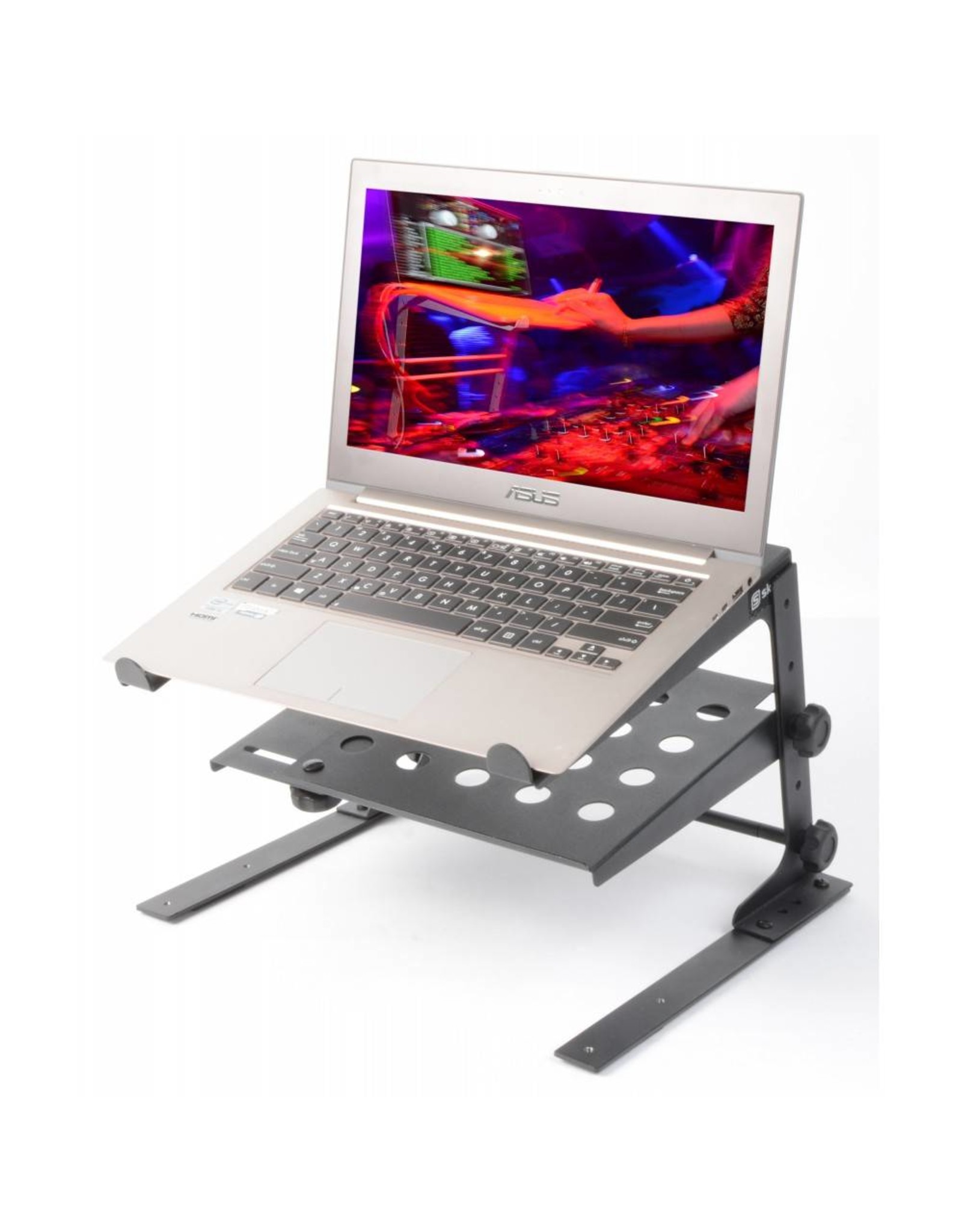 PD Power Dynamics DJ Laptop stand with tray 180 043
