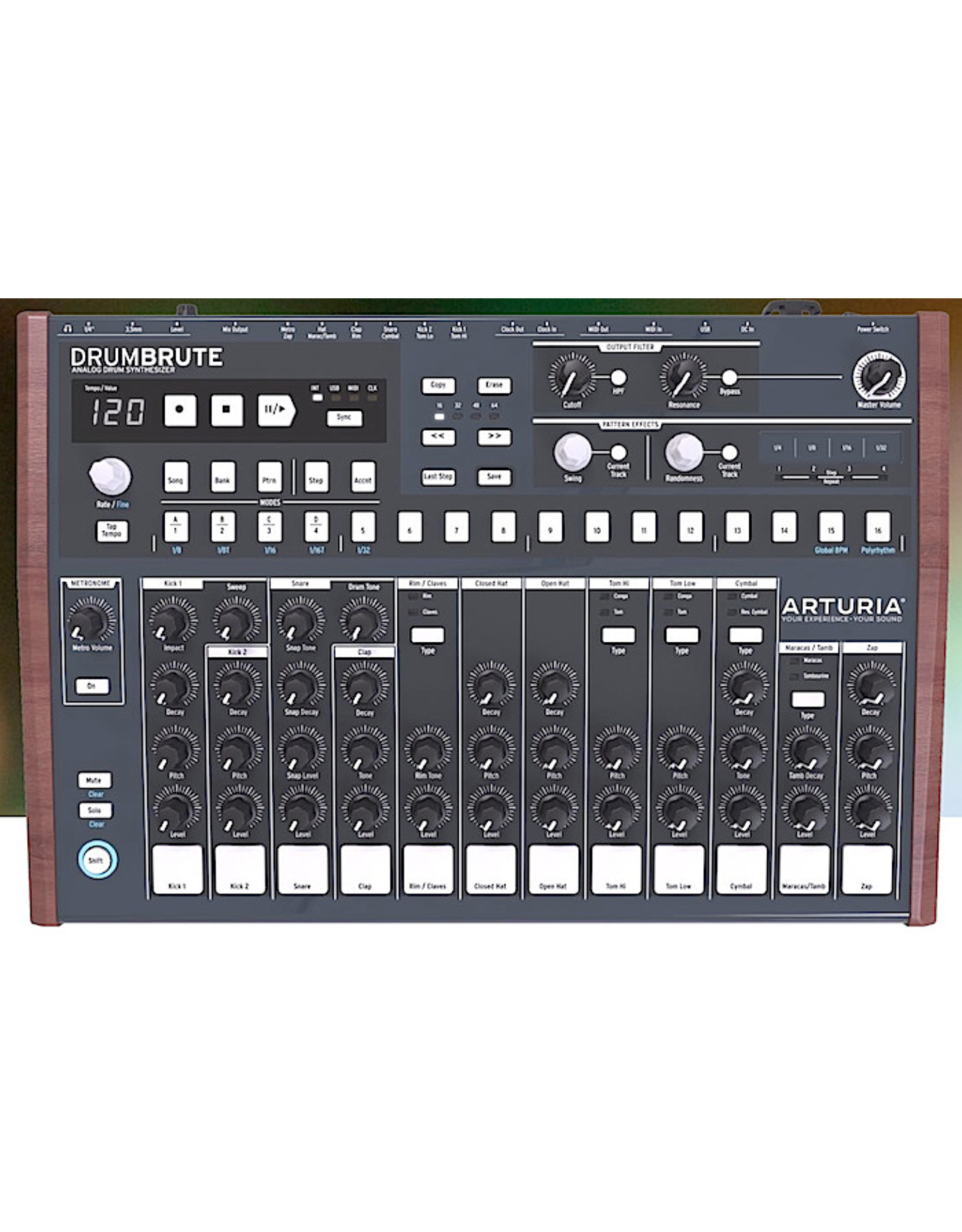 Arturia Drum Brute analog drum machine