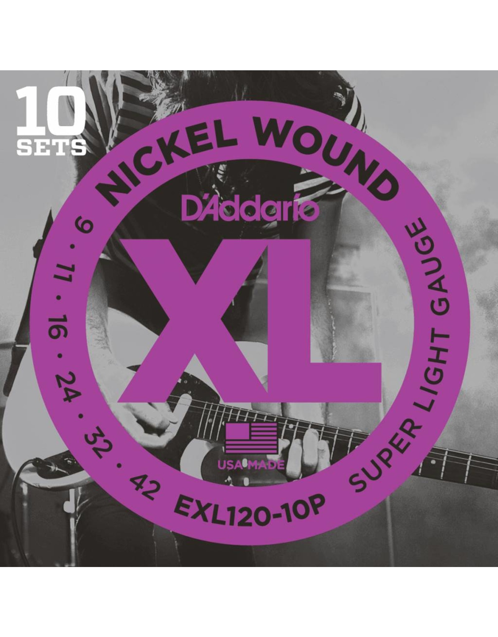 D'addario D'Addario - CDD EXL120-10P snaren elektrisch 09