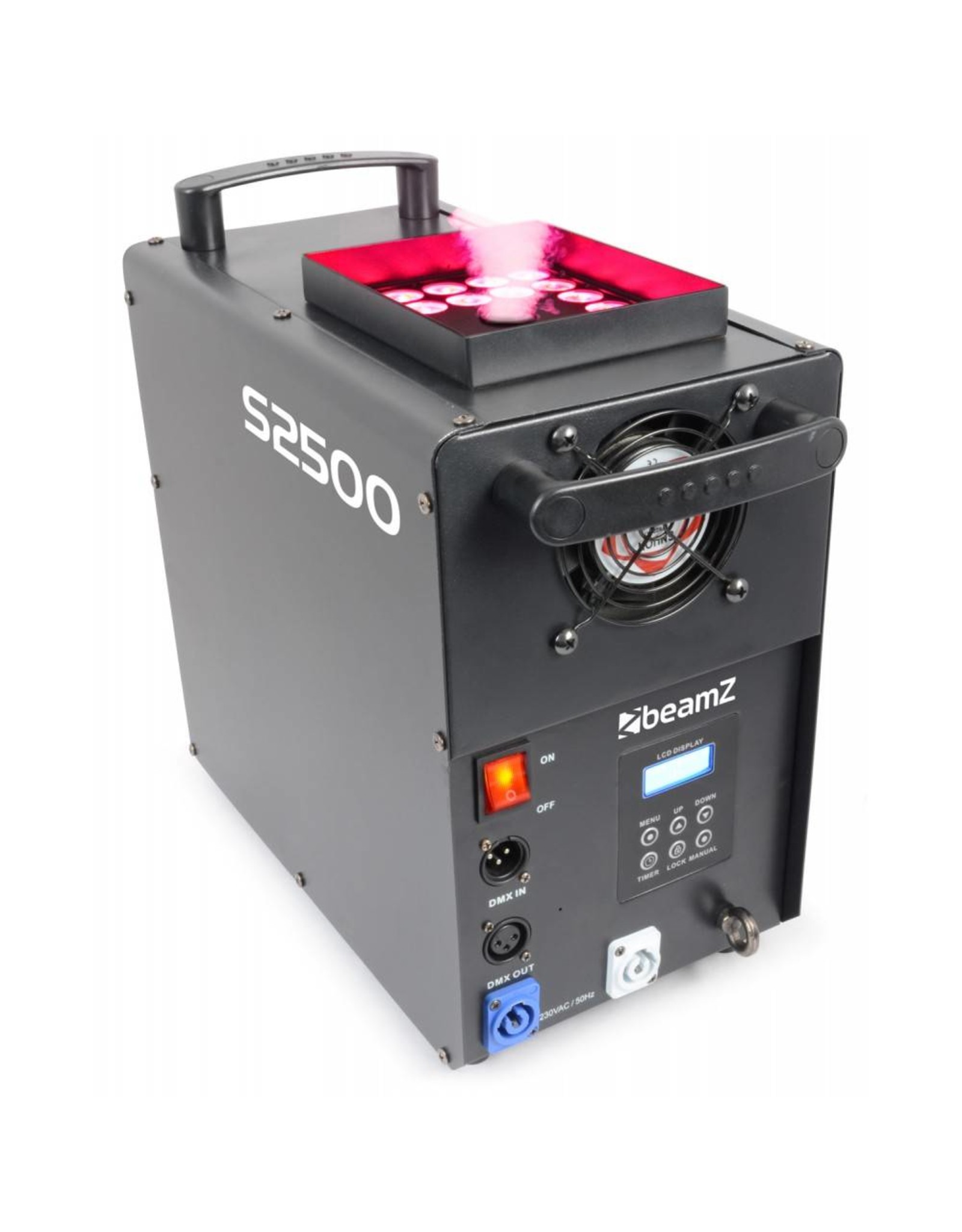 Beamz  S2500 Nebelmaschine DMX LED 24x 10W 4-in-1