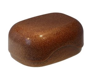 Croll & Denecke Zeepdoosje Donkerbruin Vloeibaar Hout Croll & Denecke Zeepdoosje Donkerbruin Vloeibaar Hout