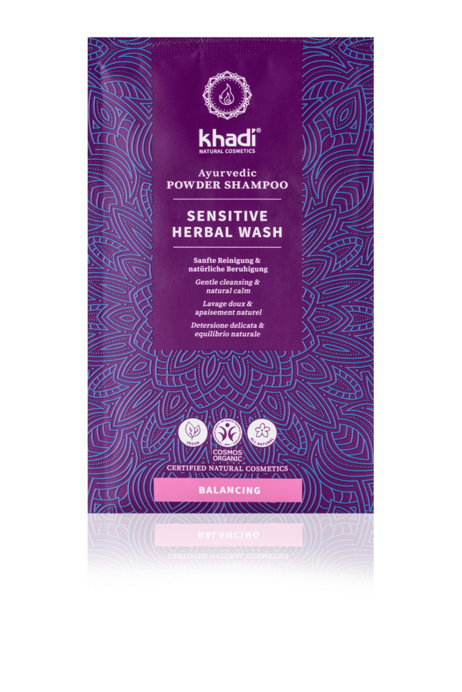 Khadi Kruidenshampoo Poeder Sensitive Khadi Kruidenshampoo Poeder Sensitive