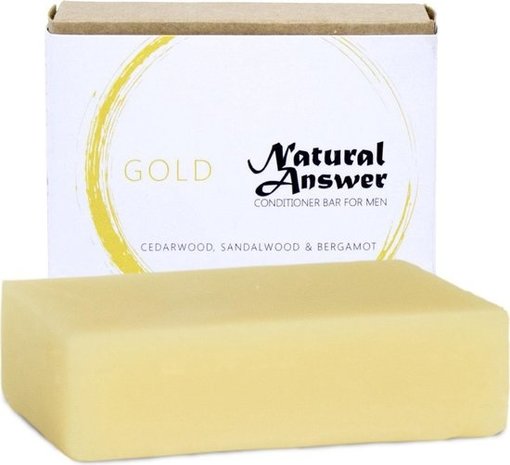 Natural Answer Natuurlijke Conditioner Bar Gold Natural Answer Natuurlijke Conditioner Bar Gold