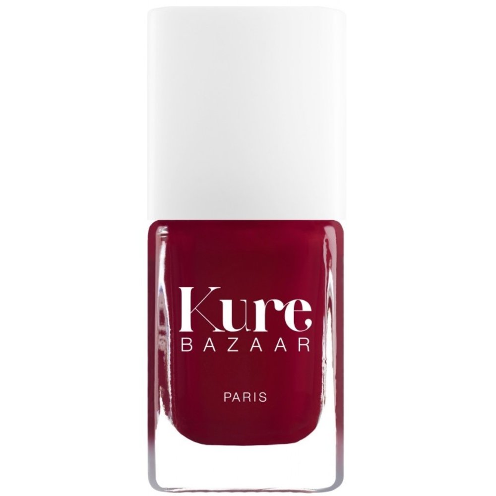 Kure Bazaar natuurlijke nagellak donkerrood Kure Bazaar natuurlijke nagellak donkerrood