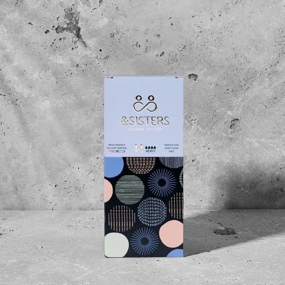 AndSisters Eco-Applicator Tampons Heavy
