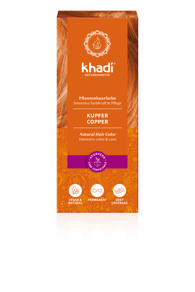 Khadi Henna Haarverf Koper Khadi Henna Haarverf Koper