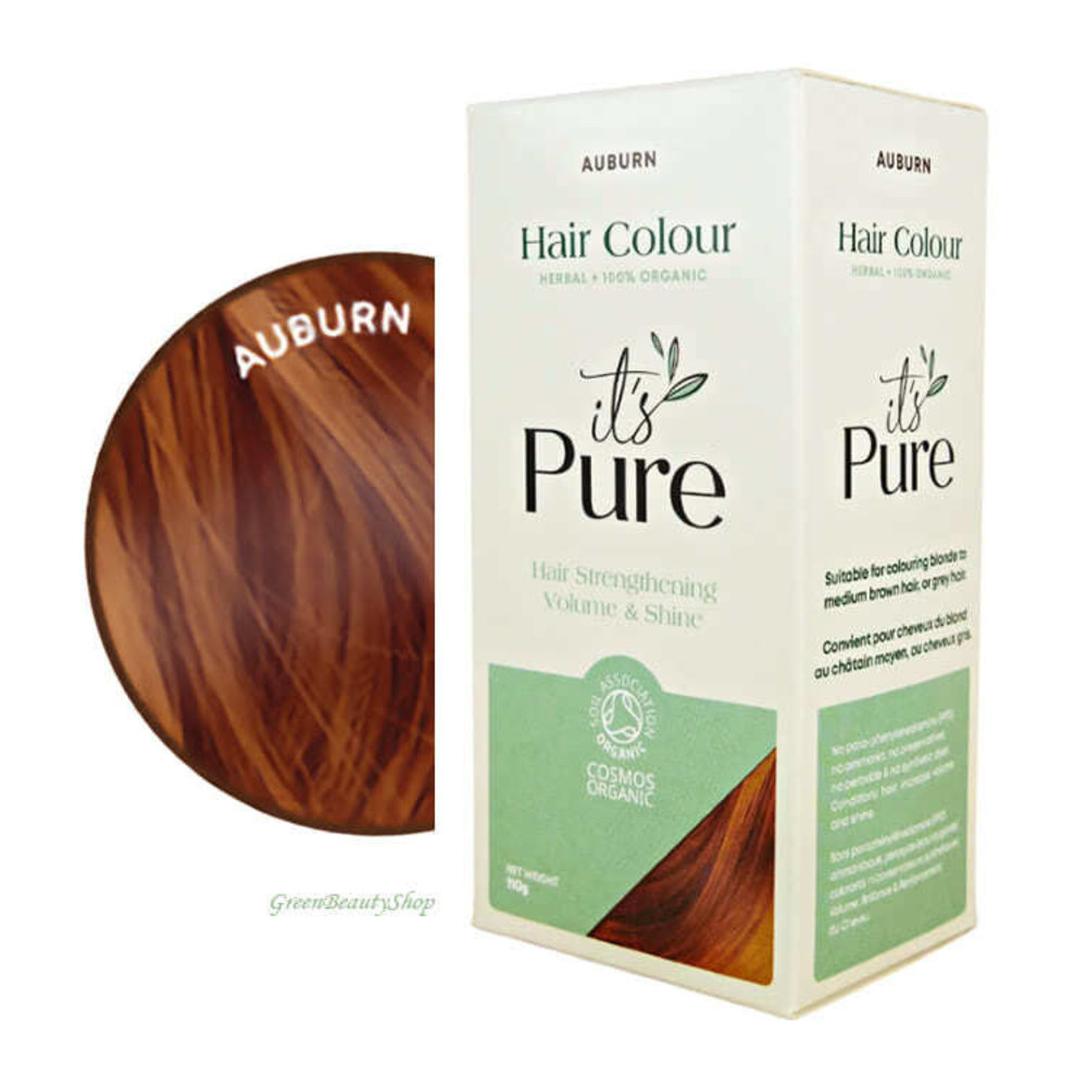 It's Pure Organics Biologische Henna haarverf Auburn It's Pure Organics Biologische Henna haarverf Auburn