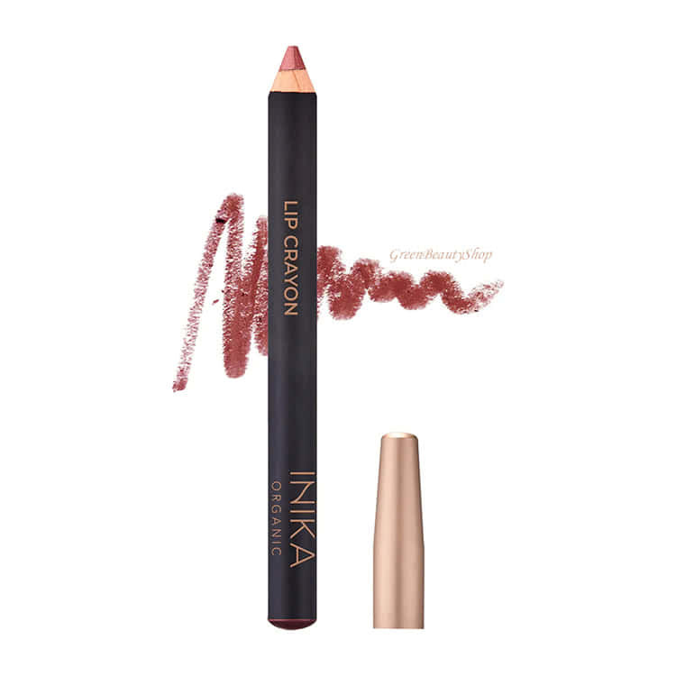 Inika Organic Lippenstift Crayon Rose Petal – 100% Natuurlijk Roze Rood Lipproduct