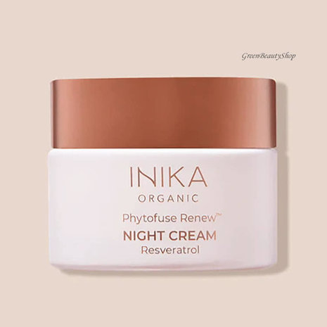 Inika Organic  Phytofuse Renew™ Nachtcrème Inika Organic  Phytofuse Renew™ Nachtcrème