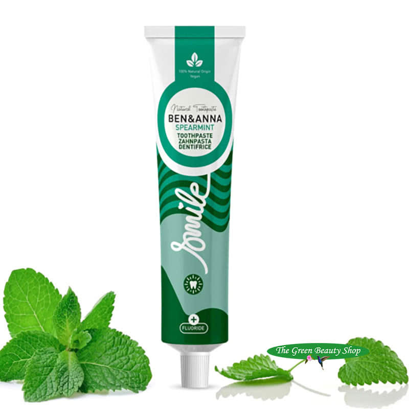 Ben &amp; Anna Tandpasta Spearmint + fluoride