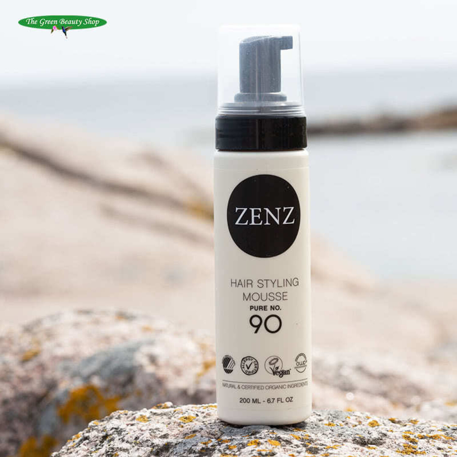 ベアミネラル　セット ZENZ hypoallergene natuurlijke haar styling mousse - The Green