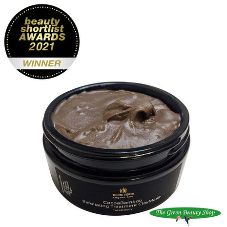 Terre Verdi CocoaBamboo Exfoliërend Kleimasker