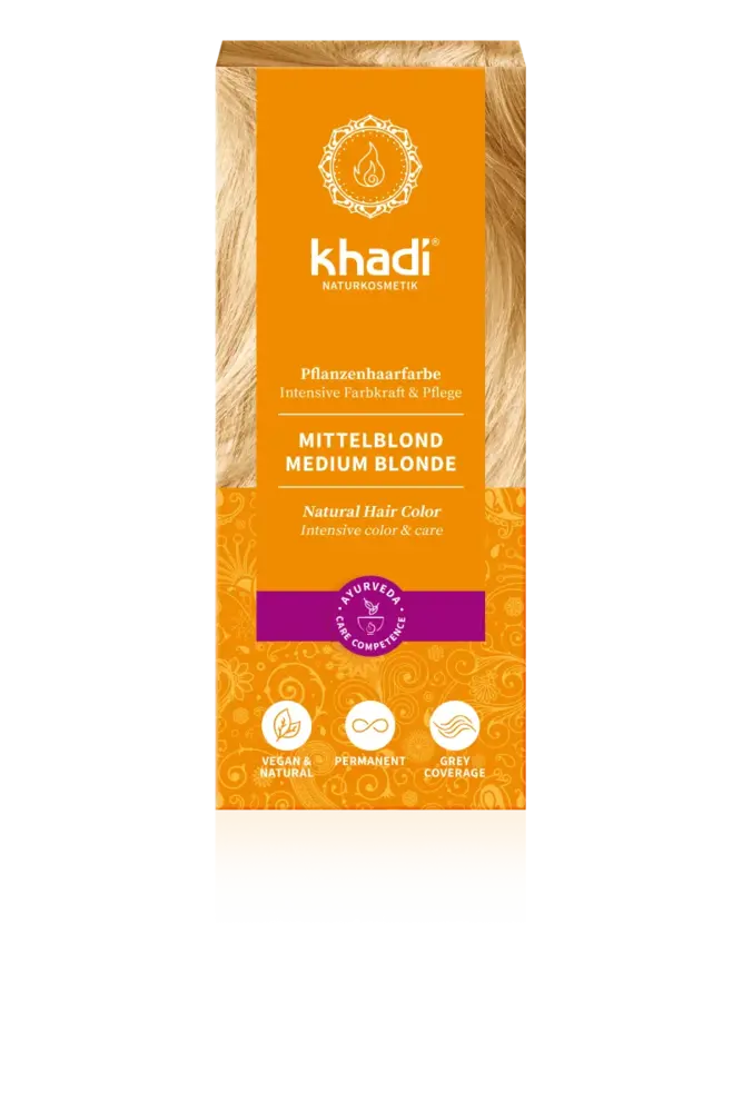 Khadi Plantaardige haarverf Middenblond