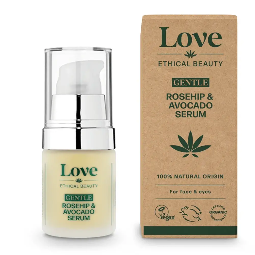 Love Ethical Beauty Gentle Gezichts- en Oogserum