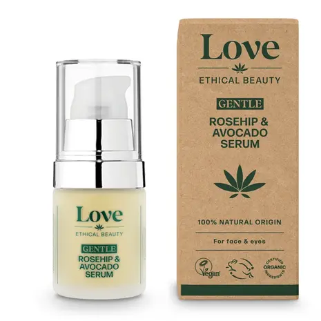 Love Ethical Beauty Gentle Gezichts- en Oogserum