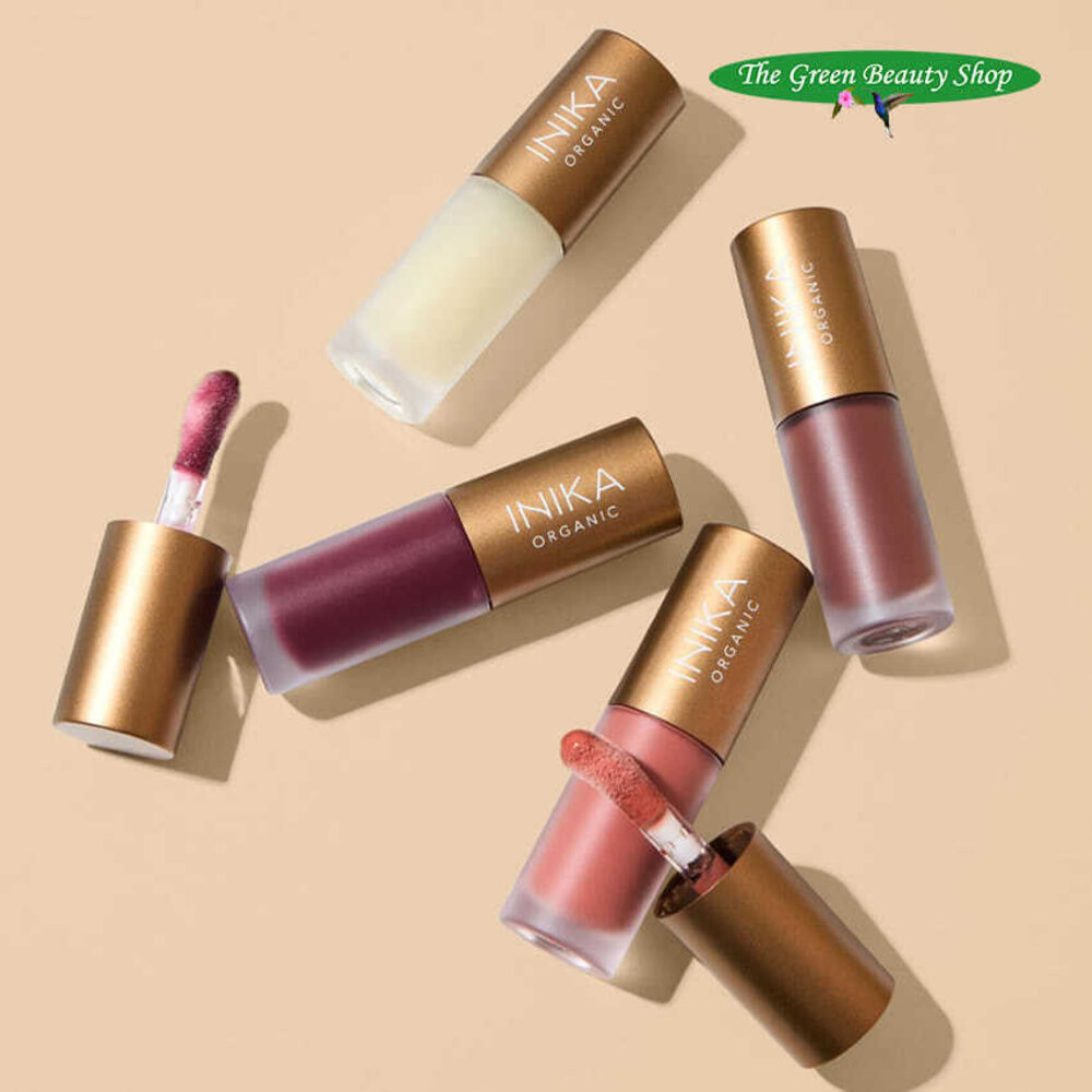 Inika Organic Getinte Lipolie Blossom met Collageen + Squalaan Inika Organic Getinte Lipolie Blossom met Collageen + Squalaan