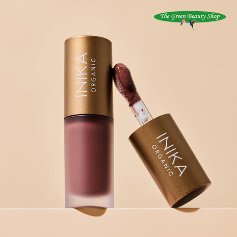 Inika Organic Getinte Lipolie Cinnamon met Collageen + Squalaan Inika Organic Getinte Lipolie Cinnamon met Collageen + Squalaan