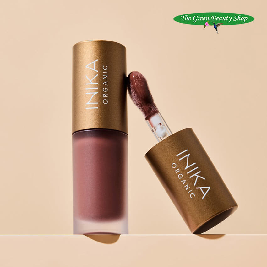 Inika Organic Getinte Lipolie Cinnamon met Collageen + Squalaan
