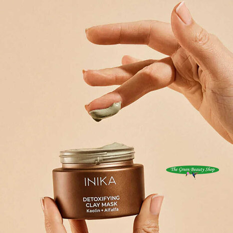 Inika Organic Detox Kleimasker - zuiverend en hydraterend Inika Organic Detox Kleimasker - zuiverend en hydraterend