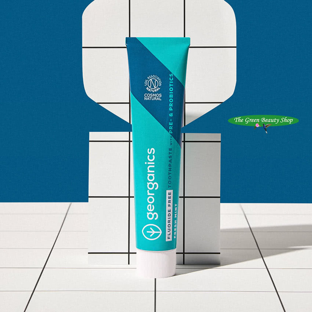 Georganics Fluoridevrije Tandpasta met Pre- & Probiotica Georganics Fluoridevrije Tandpasta met Pre- & Probiotica