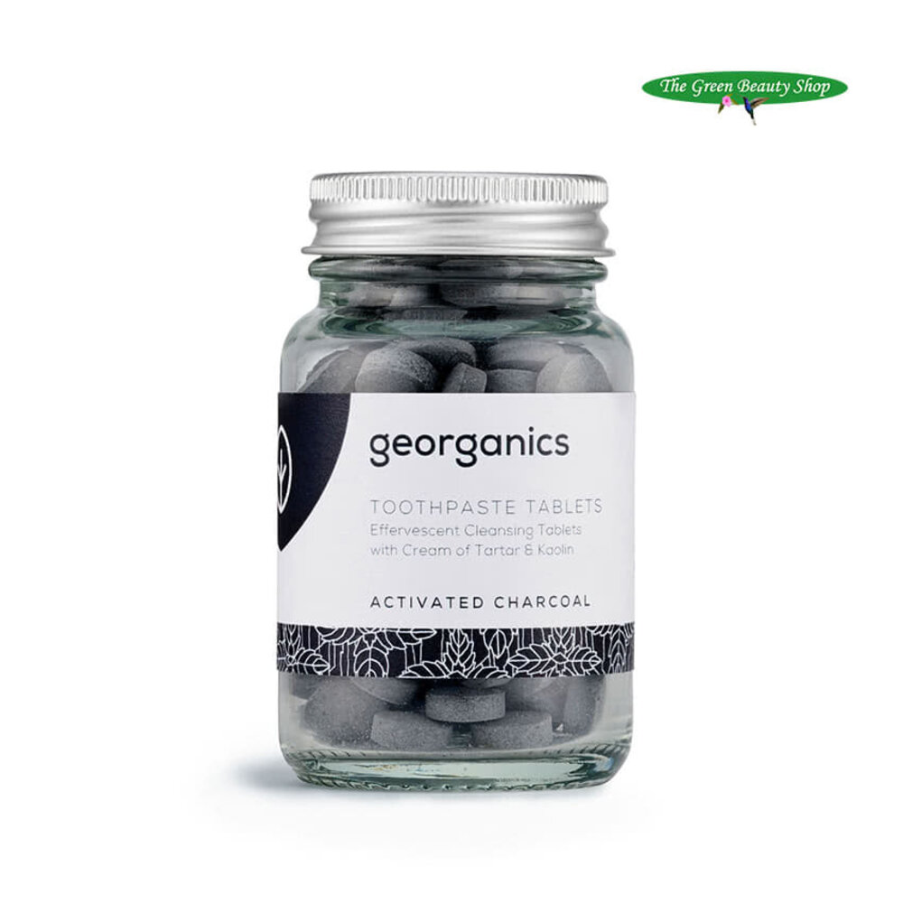 Georganics Minerale Tandpasta Tabletten Actieve Kool