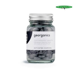 Georganics Minerale Tandpasta Tabletten Actieve Kool Georganics Minerale Tandpasta Tabletten Actieve Kool