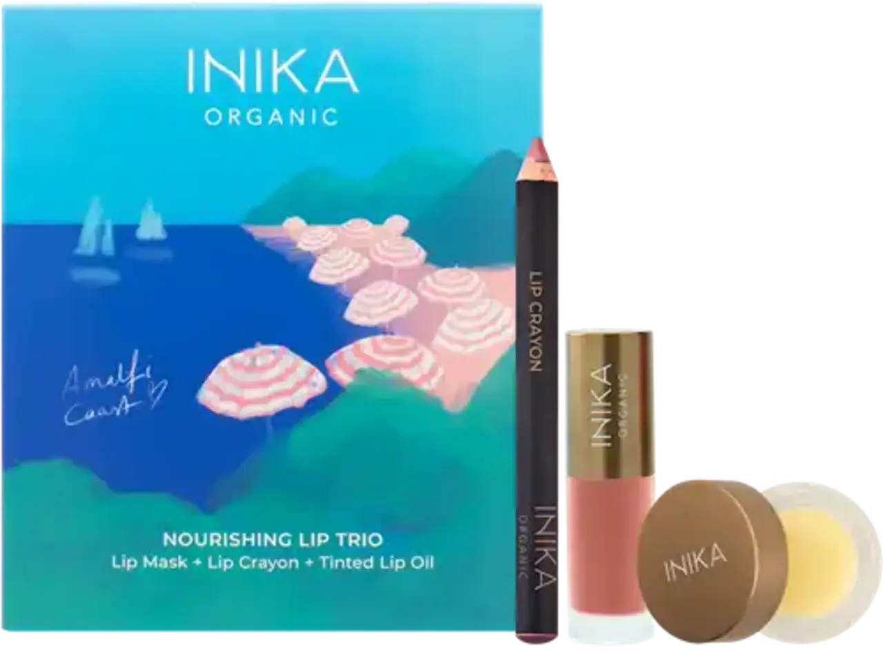 Inika Organic Voedend Lip Trio