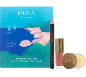 Inika Organic Voedend Lip Trio Inika Organic Voedend Lip Trio