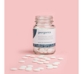 Georganics Mondspoeling tabletten Spearmint