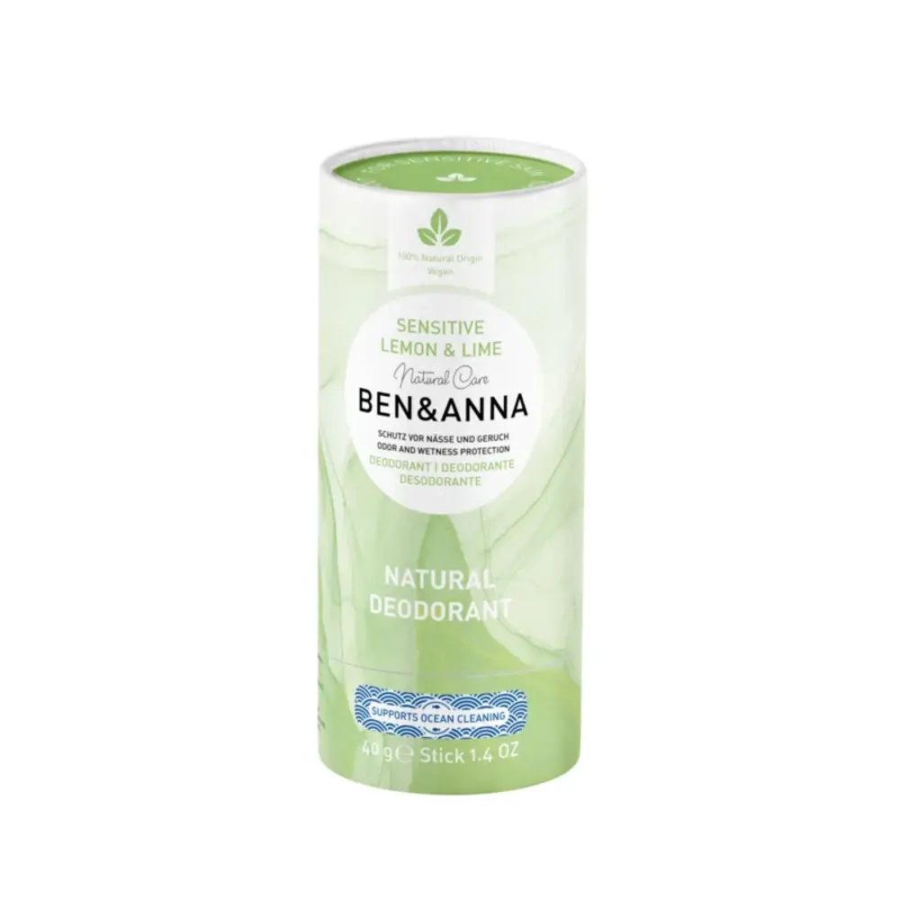 Ben & Anna  Eco Deo Stick Sensitive Lemon & Lime