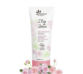 Fleurance Nature Douchegel l'Eau des Délices Roos & Jasmijn Fleurance Nature Douchegel l'Eau des Délices Roos & Jasmijn