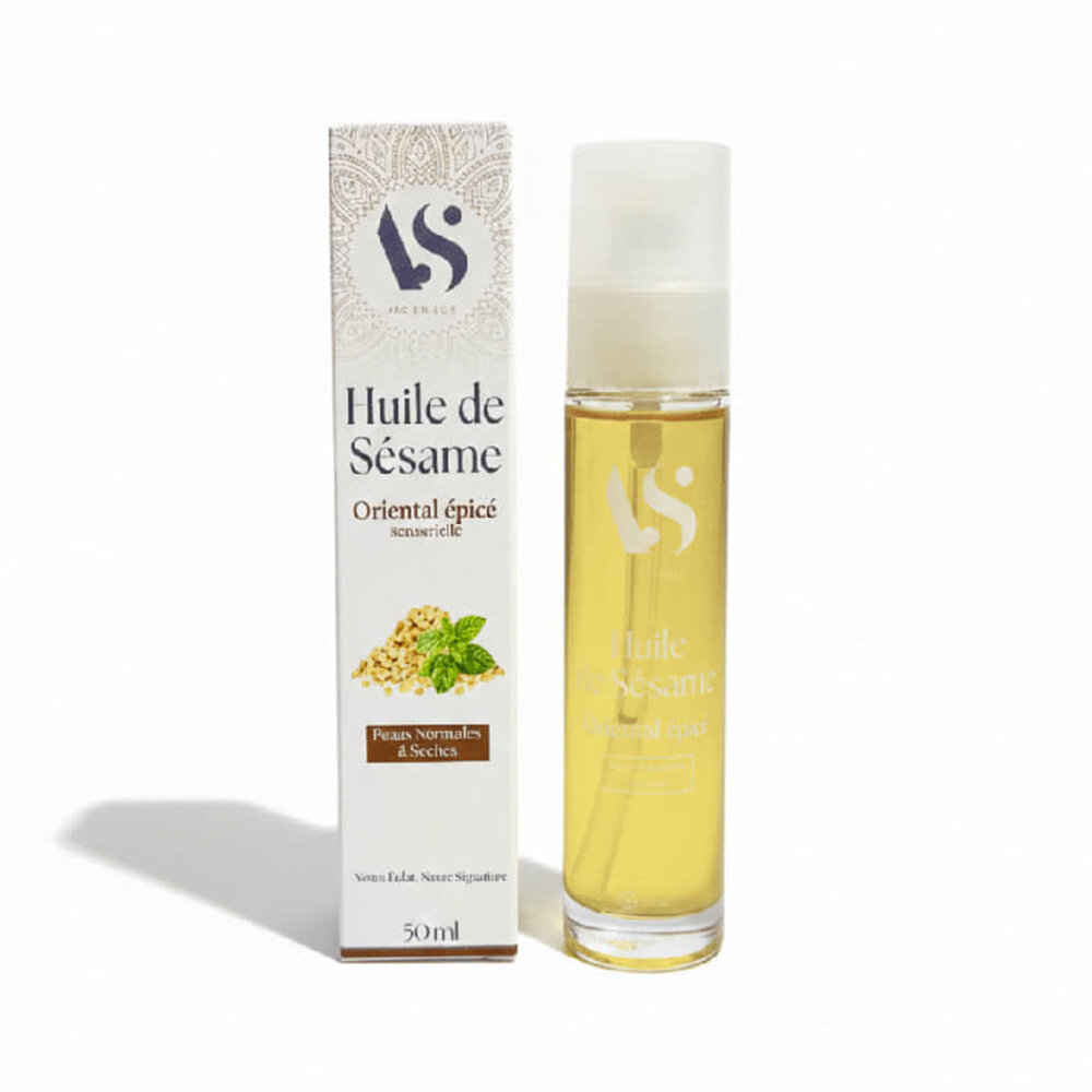 Arc en Sels Biologische Sesamolie met Oriëntaals Parfum Arc en Sels Biologische Sesamolie met Oriëntaals Parfum