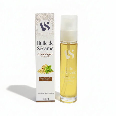 Arc en Sels Biologische Sesamolie met Oriëntaals Parfum Arc en Sels Biologische Sesamolie met Oriëntaals Parfum
