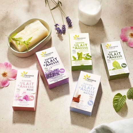 Fleurance Nature Biologische Zeep met Ezelinnenmelk - Naturel