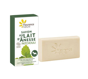 Fleurance Nature Zeep met Ezelinnenmelk - Patchouli