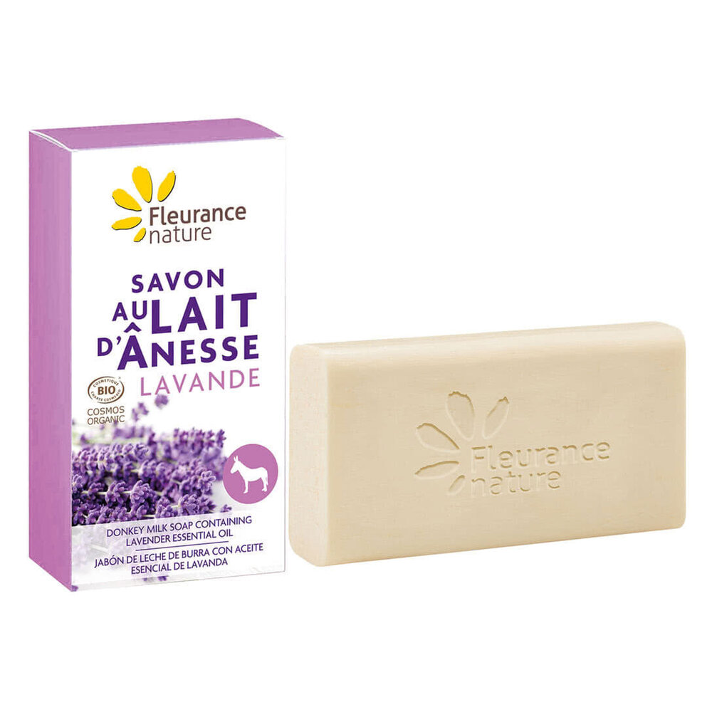 Fleurance Nature Biologische Zeep met Ezelinnenmelk - Lavendel