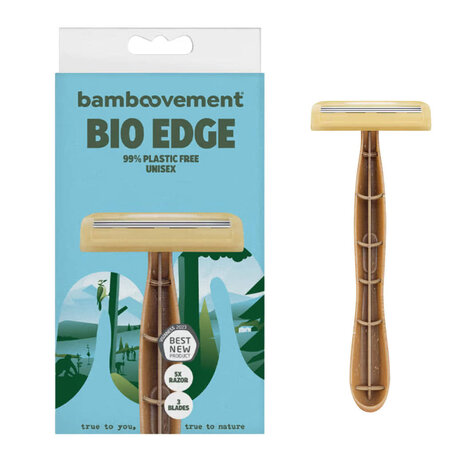 Bamboovement Bio Edge Scheermesjes Biocomposiet Bamboovement Bio Edge Scheermesjes Biocomposiet