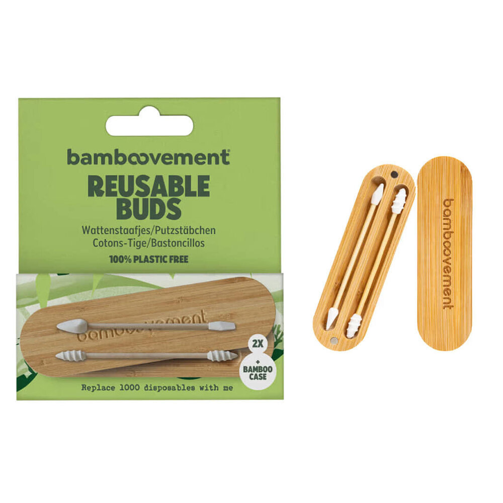 Bamboovement Herbruikbare Wattenstaafjes