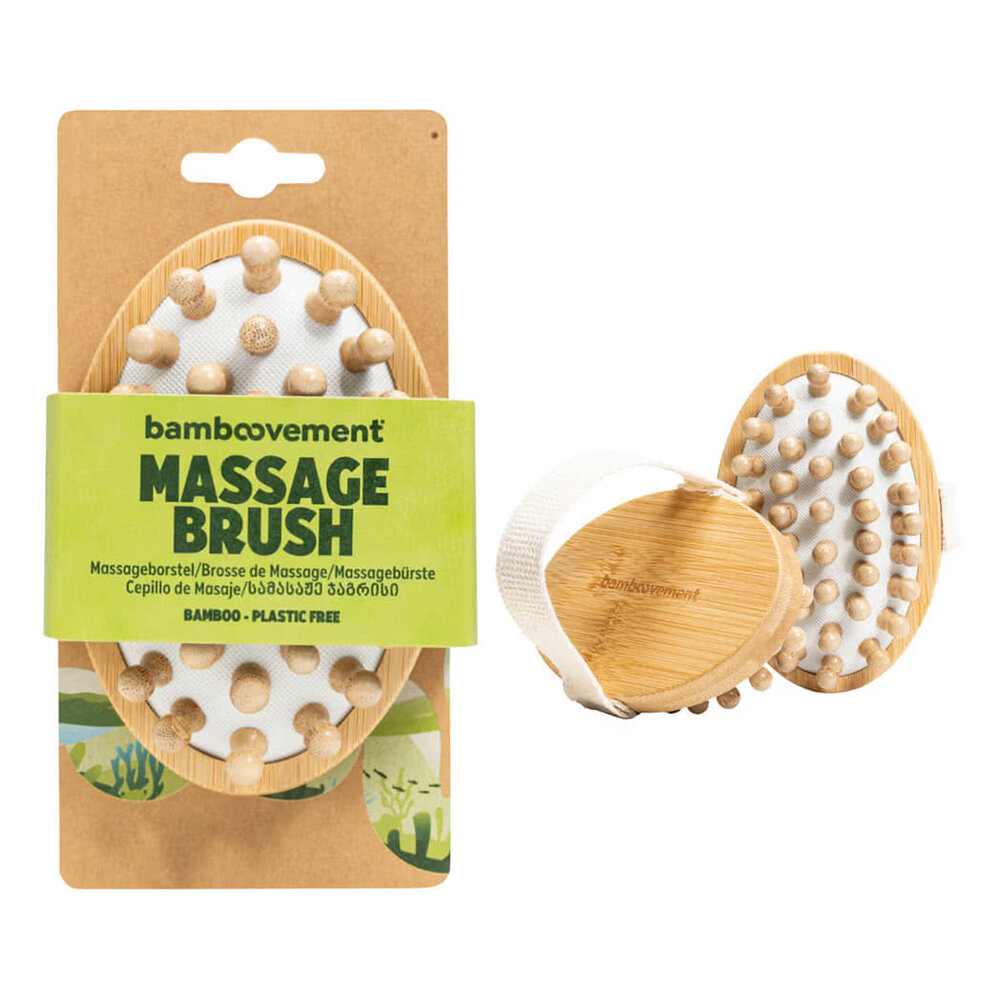 Bamboovement Bamboe Massage Borstel Bamboovement Bamboe Massage Borstel