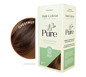 It's Pure Organics Henna Haarkleuring Chestnut SALE