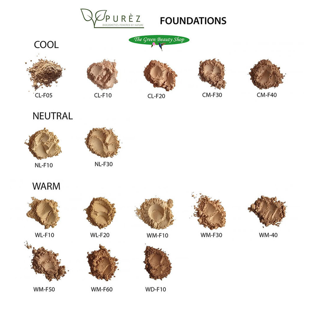 Purèz Minerale Foundation Classic Tester Sets Purèz Minerale Foundation Classic Tester Sets