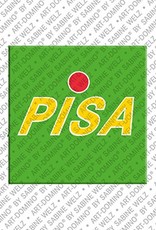 MAGNET-STORIES Pisa – Schriftzug