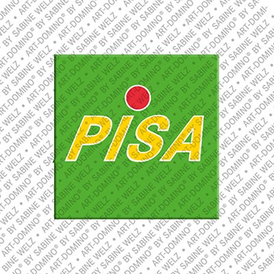 MAGNET-STORIES Pisa – Schriftzug