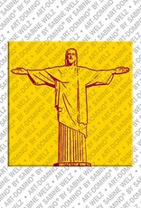 ART-DOMINO® BY SABINE WELZ Rio De Janeiro – Christus-Statue