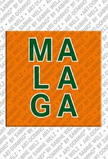MAGNET-STORIES Malaga – Schriftzug