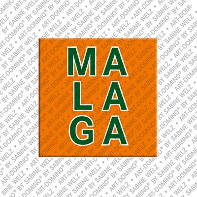 MAGNET-STORIES Malaga – Schriftzug