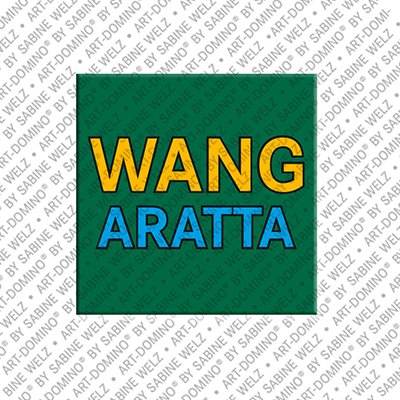 ART-DOMINO® BY SABINE WELZ Wangaratta – Schriftzug