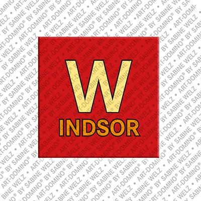 MAGNET-STORIES Windsor – Schriftzug